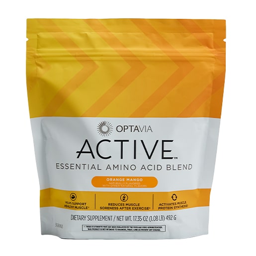 Optavia Active Essential Amino Acid Blend - Orange Mango
